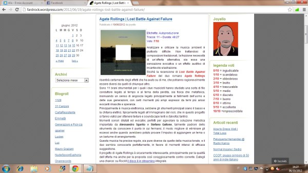 Recensione Fard rock